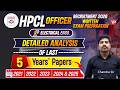 Detailed analysis of HPCL EE Officer last 5 years papers | Live classes from 5th March