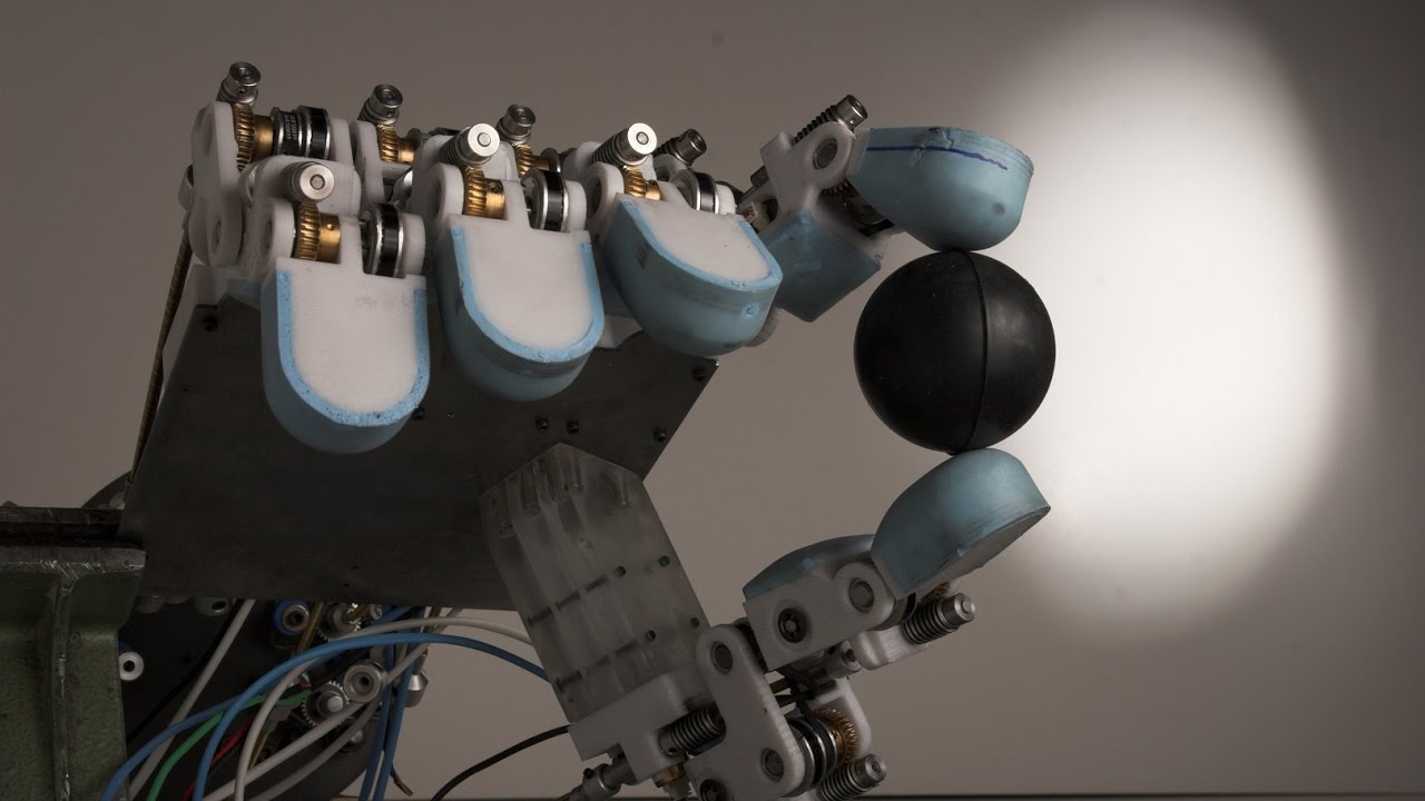 multiplexed underatuated hand edited shorter