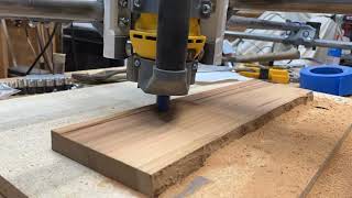MPCNC primo facing cherry Timelapse