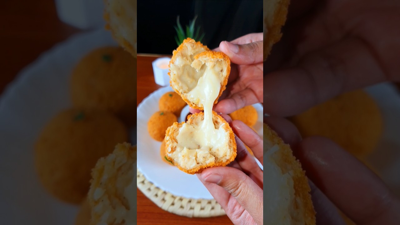 Crispy Chicken Cheese Balls (Ramadan Special)💕 
