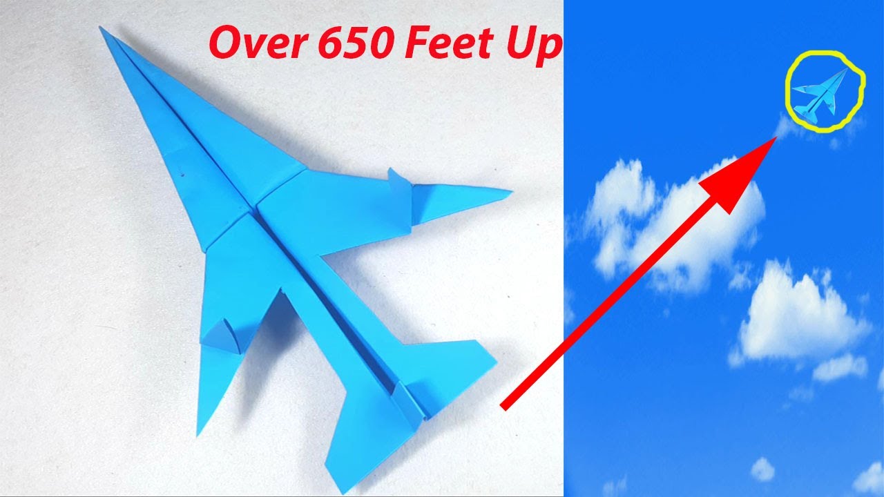 How to Make Paper Airplane That Flies Far EasyHow to Make Paper Plane