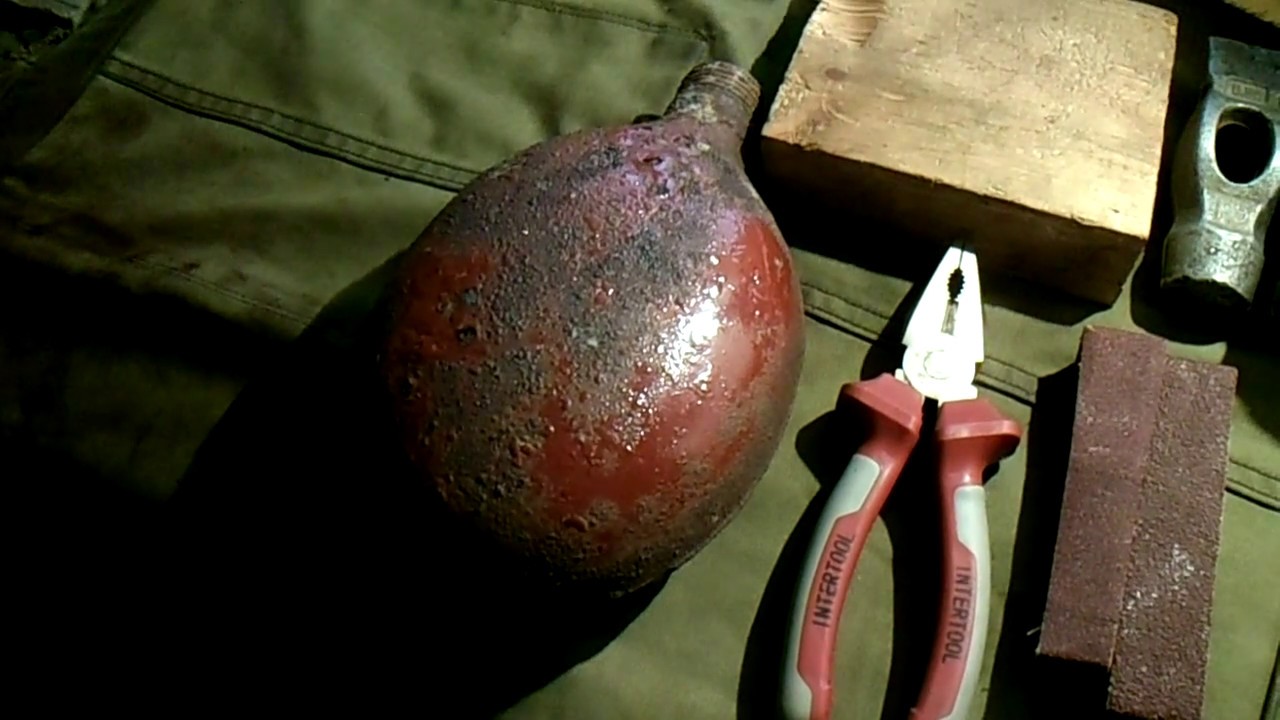 Реставрация (Ersatz) фляги. Вермахт.