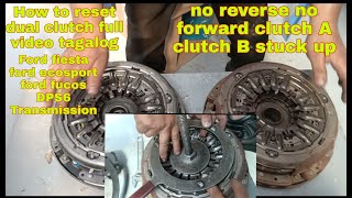 HOW TO RESET SETTING DUAL CLUTCH FORD ECOSPORT/FORD FIESTA /FORD FOCUS DPS6 TRANSMISSION
