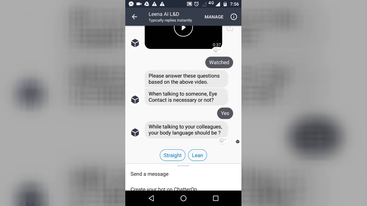 Leena AI HR Chatbot - Learning & Development