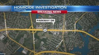 Man found shot to death in parking lot on Parkway Drive in Hampton