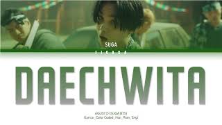 Agust D Suga Bts - Daechwita 대취타 Lyricscolor Codedhanromeng