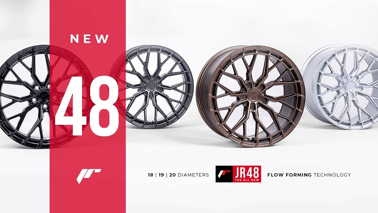 🔥 Nowość! Felgi JR Wheels JR48 – Flow Forming, Lekkość i Sportowy Styl 🚗💨