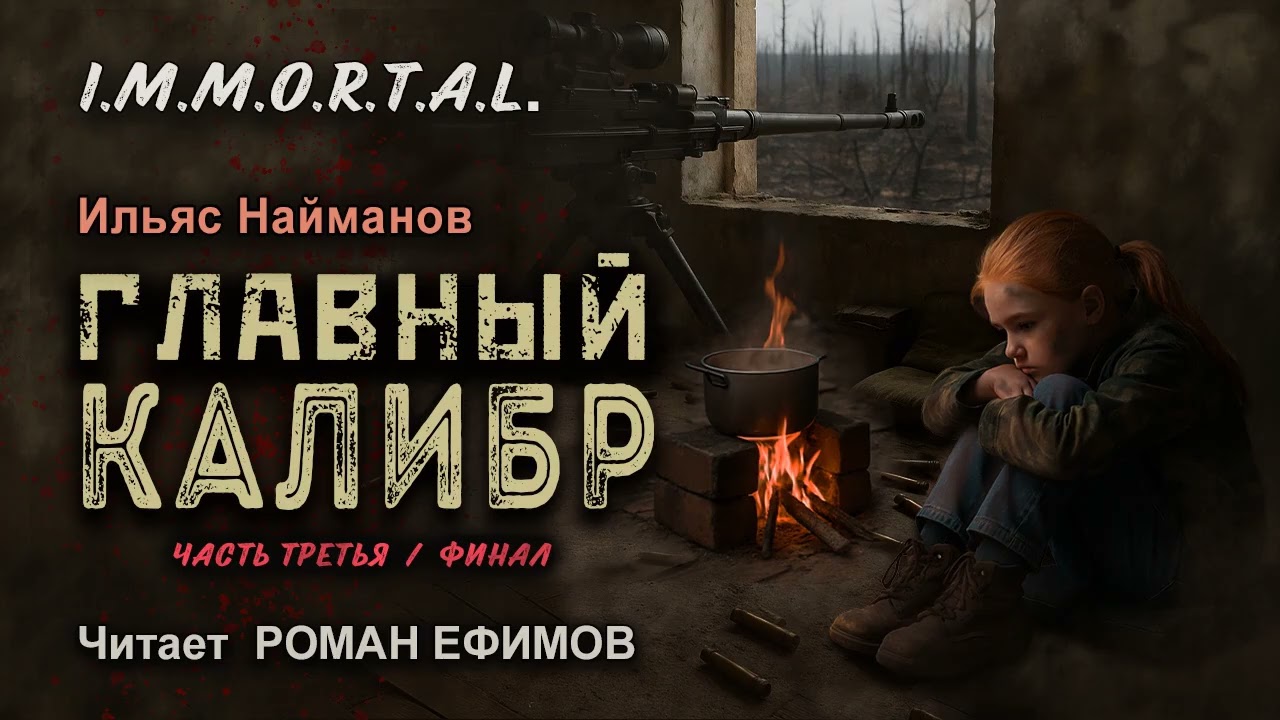 I.M.M.O.R.T.A.L. Главный калибр (аудиокнига). Часть 3. Финал. ПОСТАПОКАЛИПСИС. Читает Роман Ефимов.