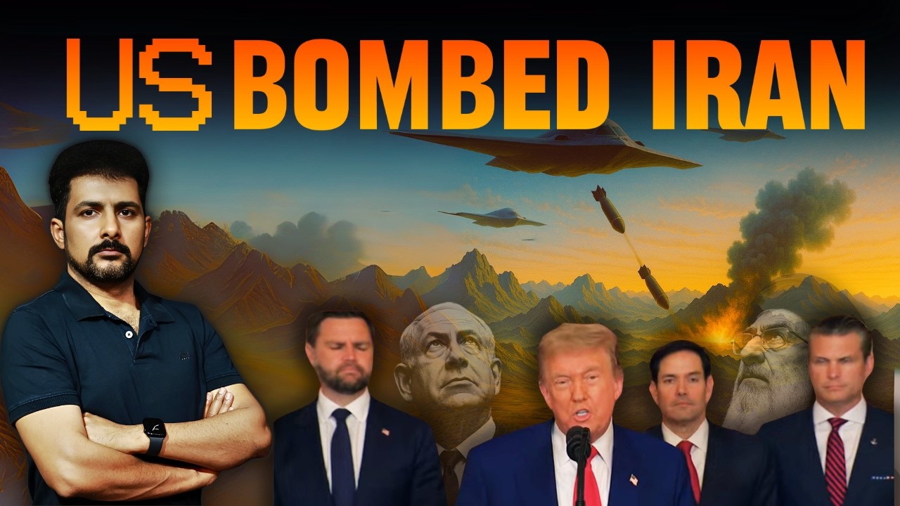 US Joins Israel in War Against Iran, Strikes Three Nuclear Sites | Faisal Warraich
