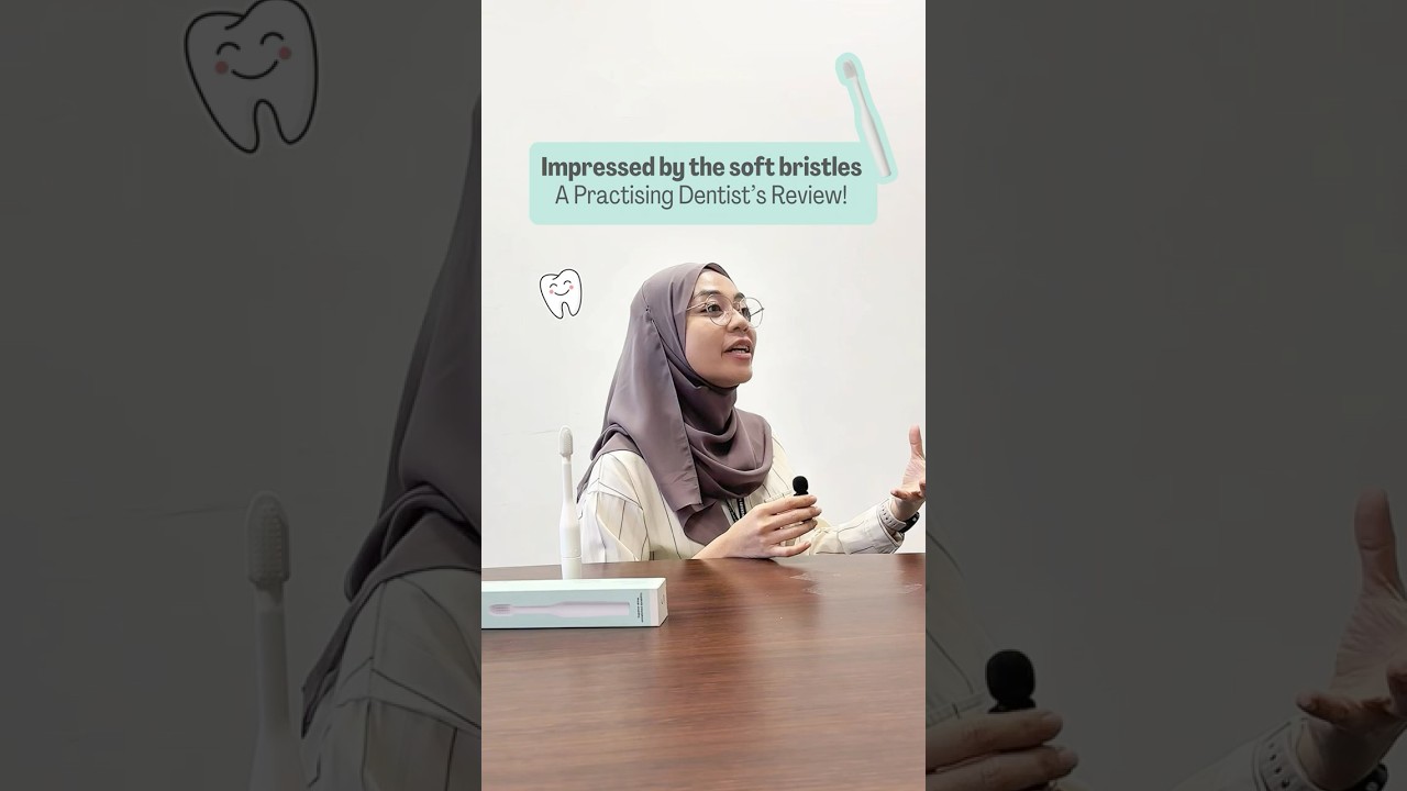 Impressed by the soft bristles