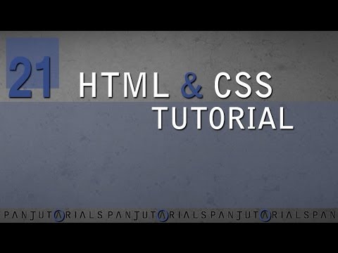 HTML & CSS Tutorial für Anfänger 21 -- Stylen mit Klassen