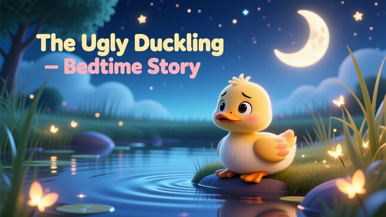 Сказка на ночь про гадкого утёнка | Добрая сказка для детей и малышей