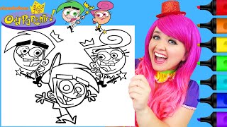 Coloring Fairly Odd Parents | Markers