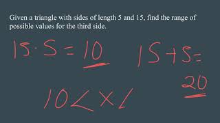 Proving Third Side of a Triangle Made Easy