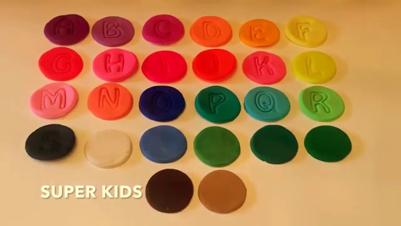 play doh alphabet cutters
