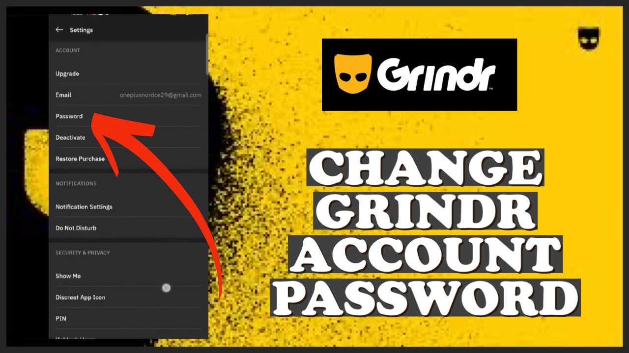 How to Change Grindr Account Password 2024 | Modify Grindr Account Password