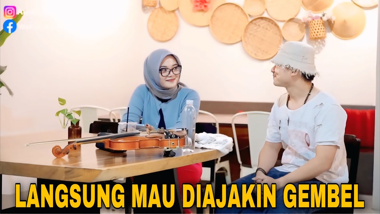 SIMANIS BAPER❗️LANGSUNG MAU DIAJAKIN GEMBEL