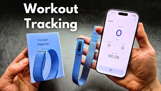 Fitbit AIR - How to Track a Workout - Walking, Running , Lifting, Bicycle