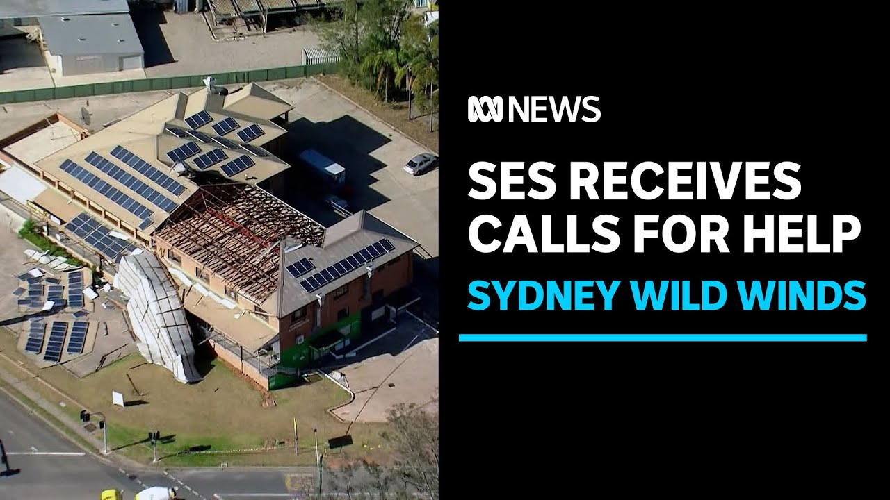 Strong winds hit Sydney amid extreme fire danger | ABC News - YouTube