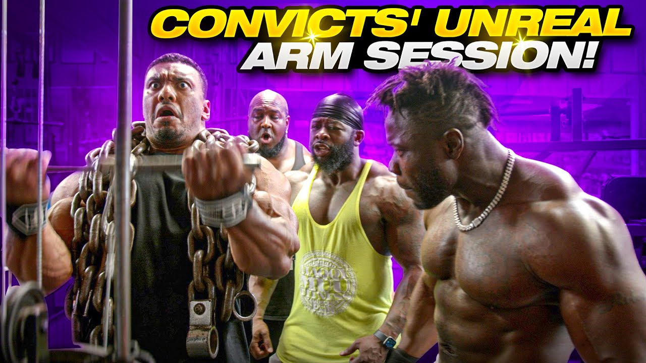 CONVICTS GET TOGETHER FOR UNREAL ARM SESSION!