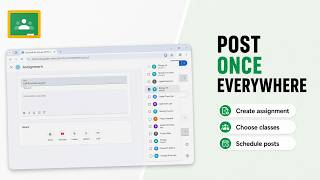 How to Schedule One Assignment Across Multiple Google Classroom Classes