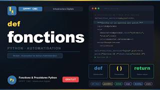 Fonctions & Procédures Python (exercices) --Infrastructure Digitale (OFPPT / CMC)