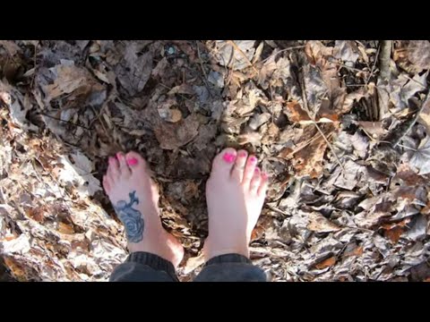 Barefoot Hiking | Winter Hiking | Mystery Trail:)