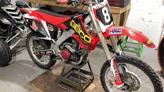 2004 Crf250r Quick Teardown Diagnostics Exhaust Valve Rocker Arm Replacement TheVeeTouch