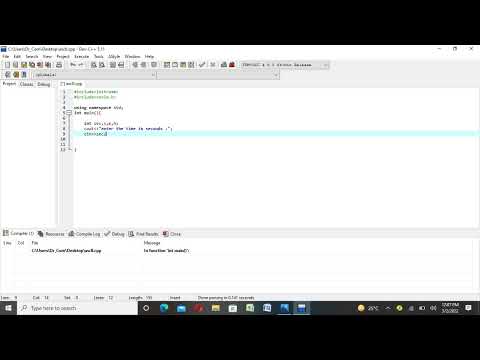 Converts time into hh mm ss format using c++ | pro coder in c++