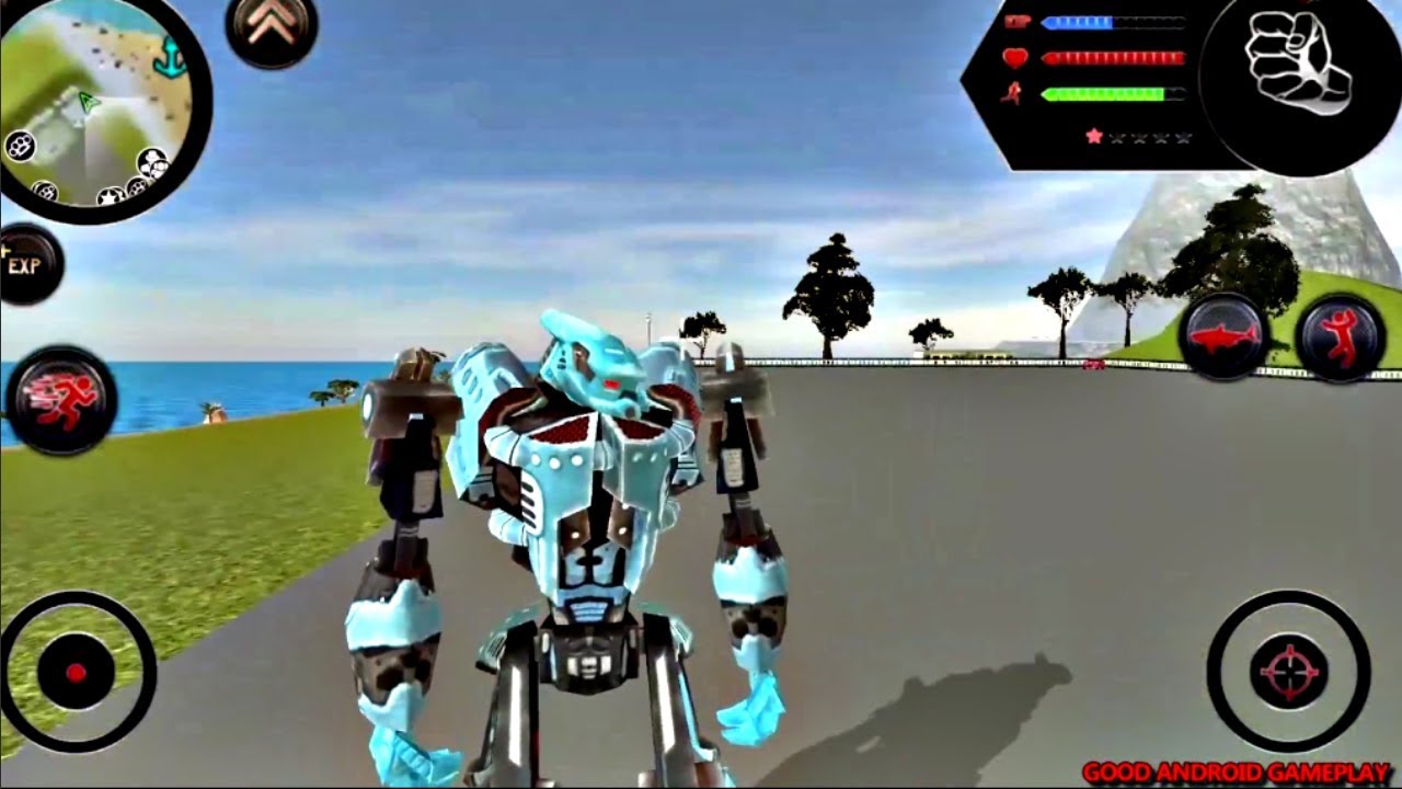 Robot Shark #2 New Game | by Naxeex Corp | Android GamePlay FHD