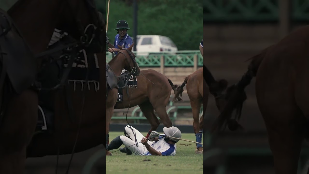 Horse Polo accident/fall