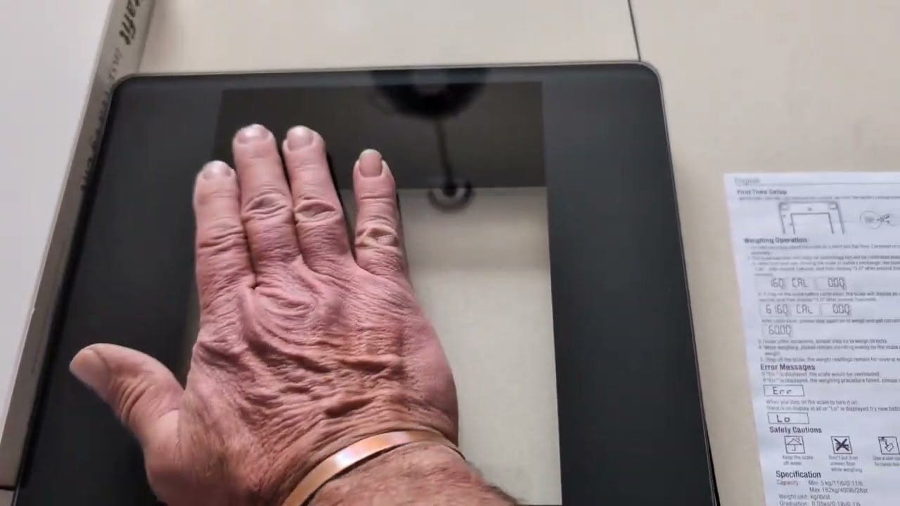 Vitafit Digital Bathroom Scale for Body Weight Review