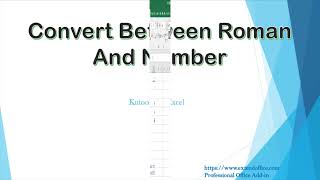 Quickly Convert Between Roman Numerals And Numbers In Excel screenshot 4