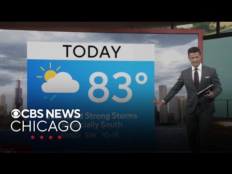 Heavy rain and storms on Tuesday in Chicago