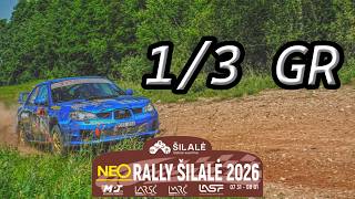 Neo Rally Šilalė 2026 - 1/3 Gr