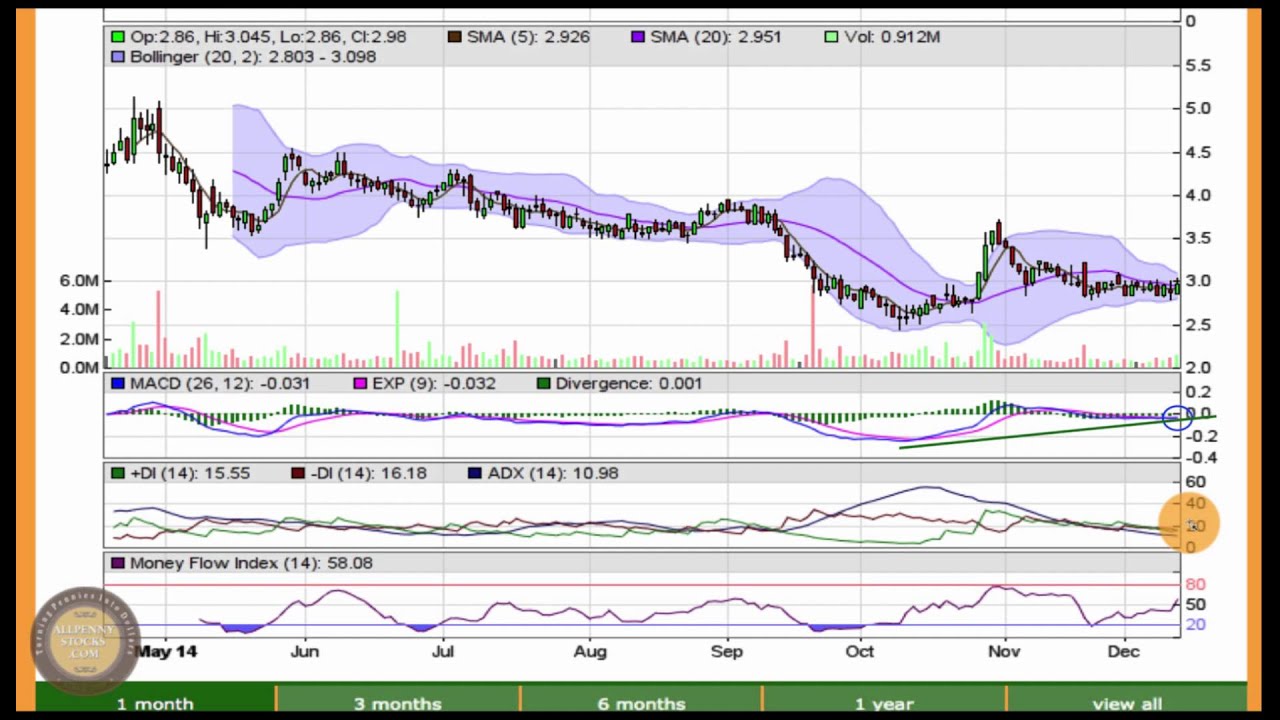Synergy Pharmaceuticals (SGYP) Stock Chart Analysis
