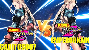 MvC2 Mvci Umvc3 Caditos007 vs EmperorKain (Low Mid Tiers)