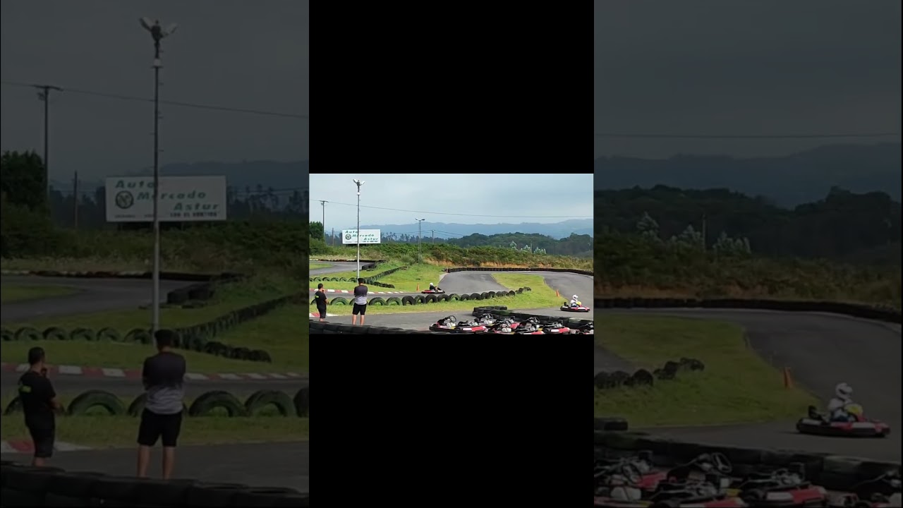 Una vuelta en el Karting de Asturias