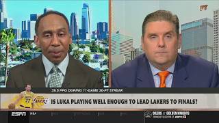 FIRST TAKE | Lakers are going to NBA finals? - Stephen A. & Windy on Luka lead Lakers beat Pacers