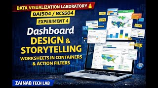 Experiment-4 Data Visualization Laboratory Bai504 Dashboard Design Storytelling Vtu
