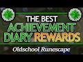Best Achievement Diary Rewards in OSRS