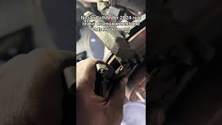 Nissan Pathfinder 2024  Rear Brakes caliper disengaging and Pads replacement