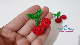 Cerejinha De Crochê - Crochet Baby Yara Nascimento