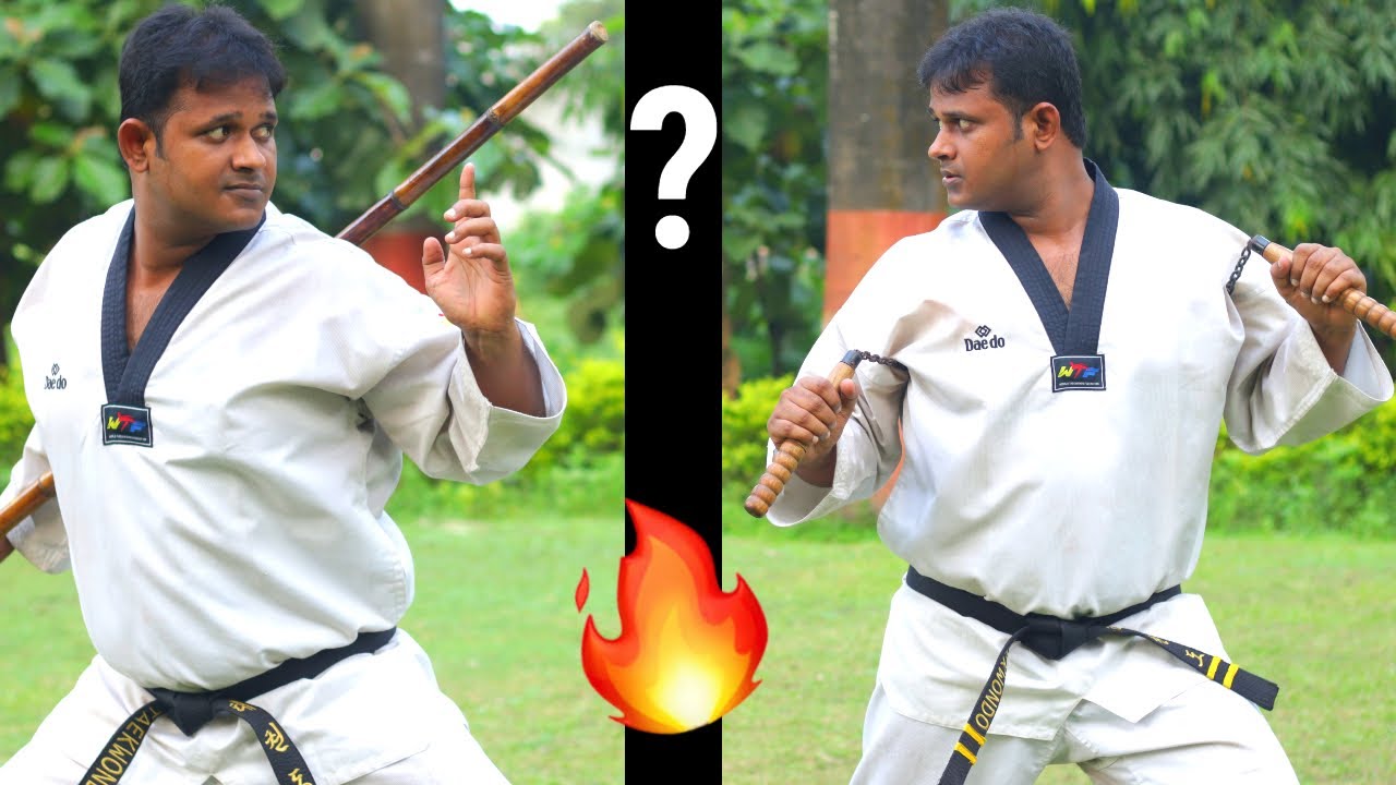 Nunchaku & Lathi Best Moves By Master Shailesh | Good News For All ...