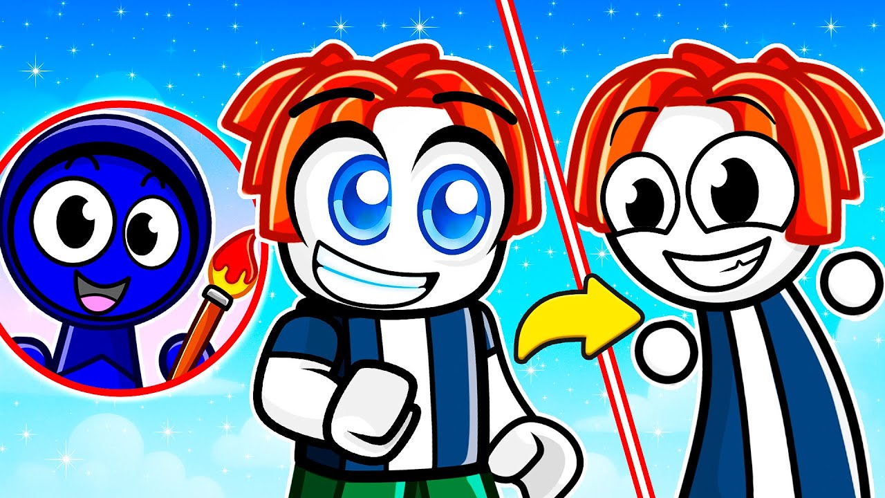 Transformei PESSOAS em SPRUNKI | Jevin