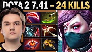 Templar Assassin Dota 2 7.41 with 24 Kills and 1000 GPM - Dota 2 Gameplay