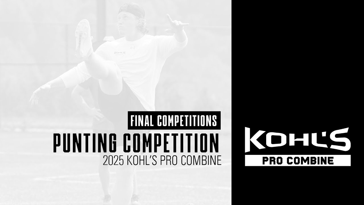 Final Punt Competition // 2025 Kohl's Pro Combine