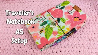 A5 Traveler's Notebook Setup With Unique DIYs | 2027 Planner Season