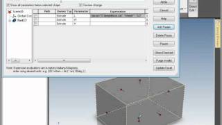 How to Link Parameters to Excel in IRONCAD