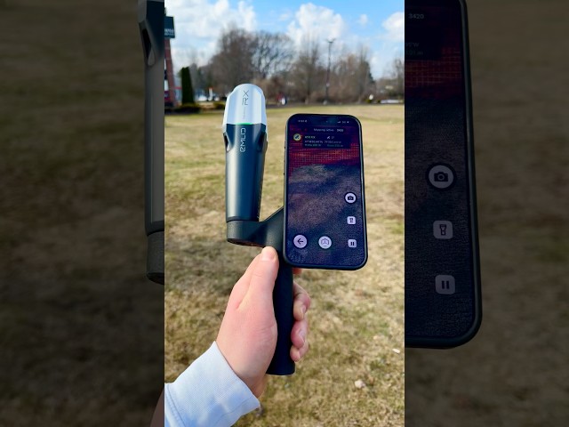 Real-Time 3D Survey of a Land Plot with Emlid Reach RX RTK + Dot3D